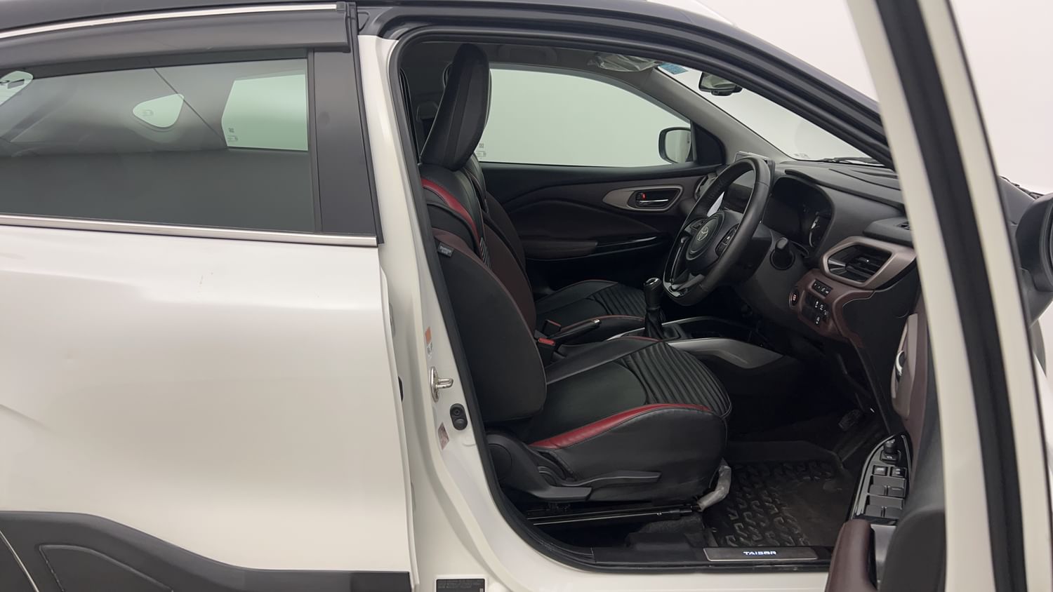 New Toyota Urban Cruiser Taisor interior RIGHT SIDE FRONT DOOR CABIN VIEW