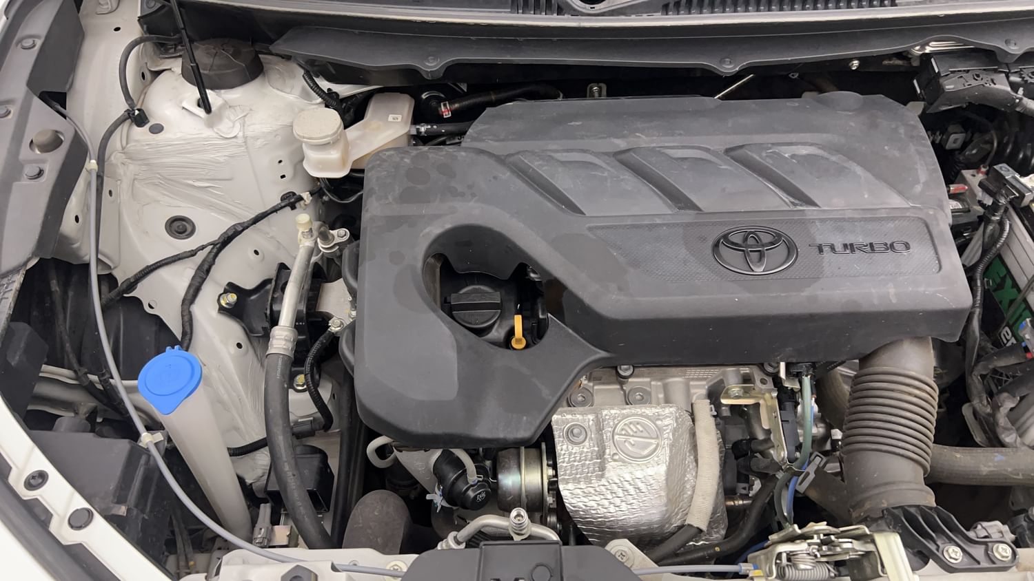 New Toyota Urban Cruiser Taisor engine ENGINE RIGHT SIDE VIEW