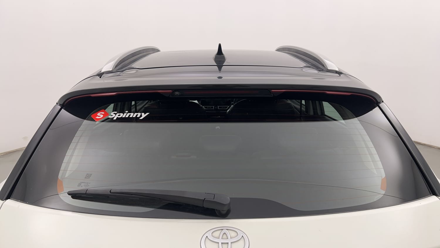 New Toyota Urban Cruiser Taisor exterior BACK WINDSHIELD VIEW