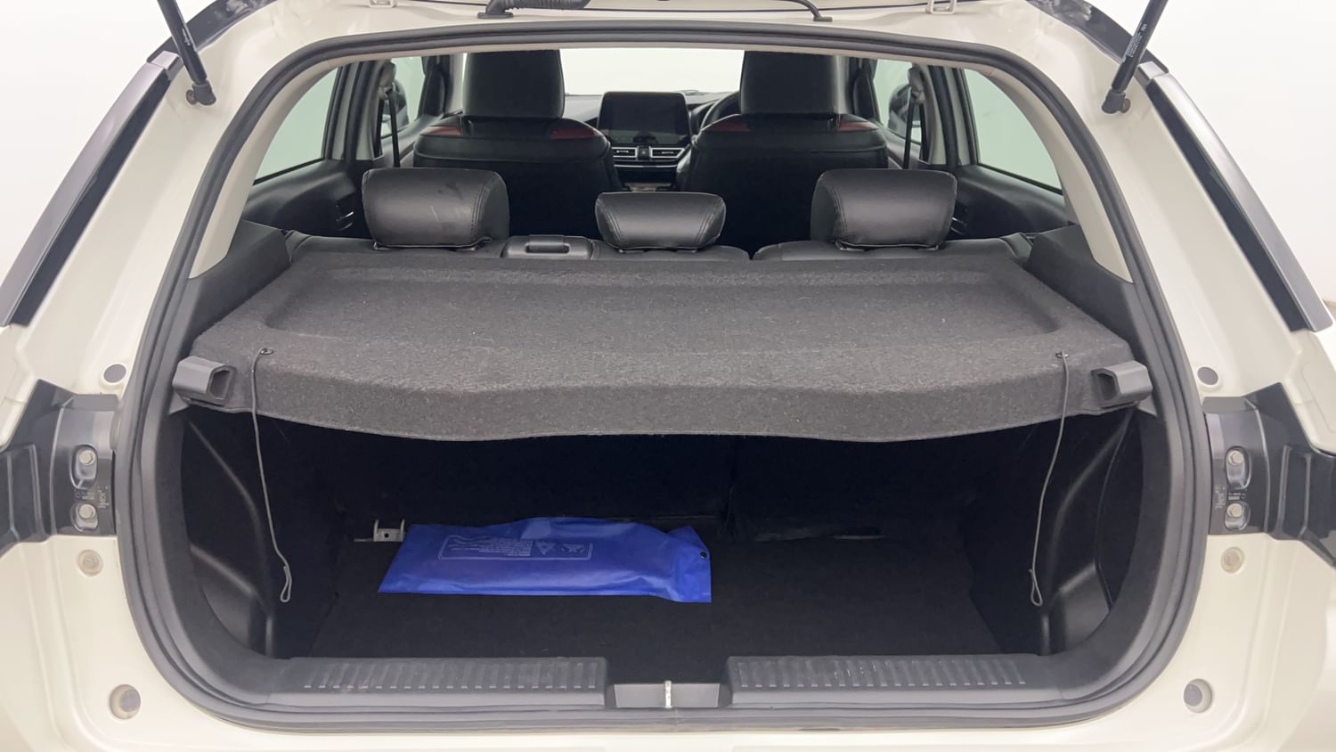 New Toyota Urban Cruiser Taisor interior DICKY INSIDE VIEW