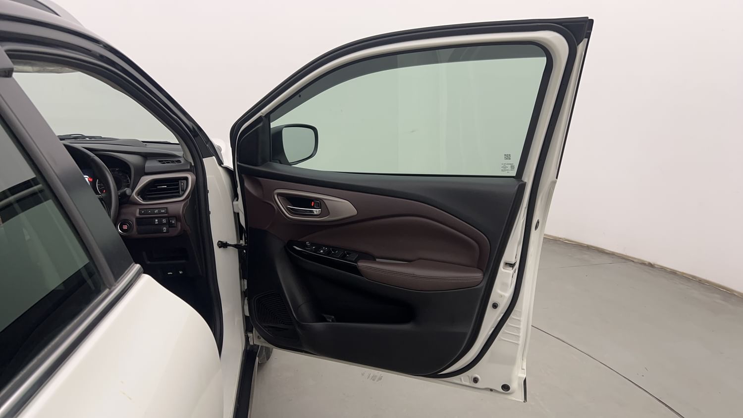 New Toyota Urban Cruiser Taisor interior RIGHT FRONT DOOR OPEN VIEW