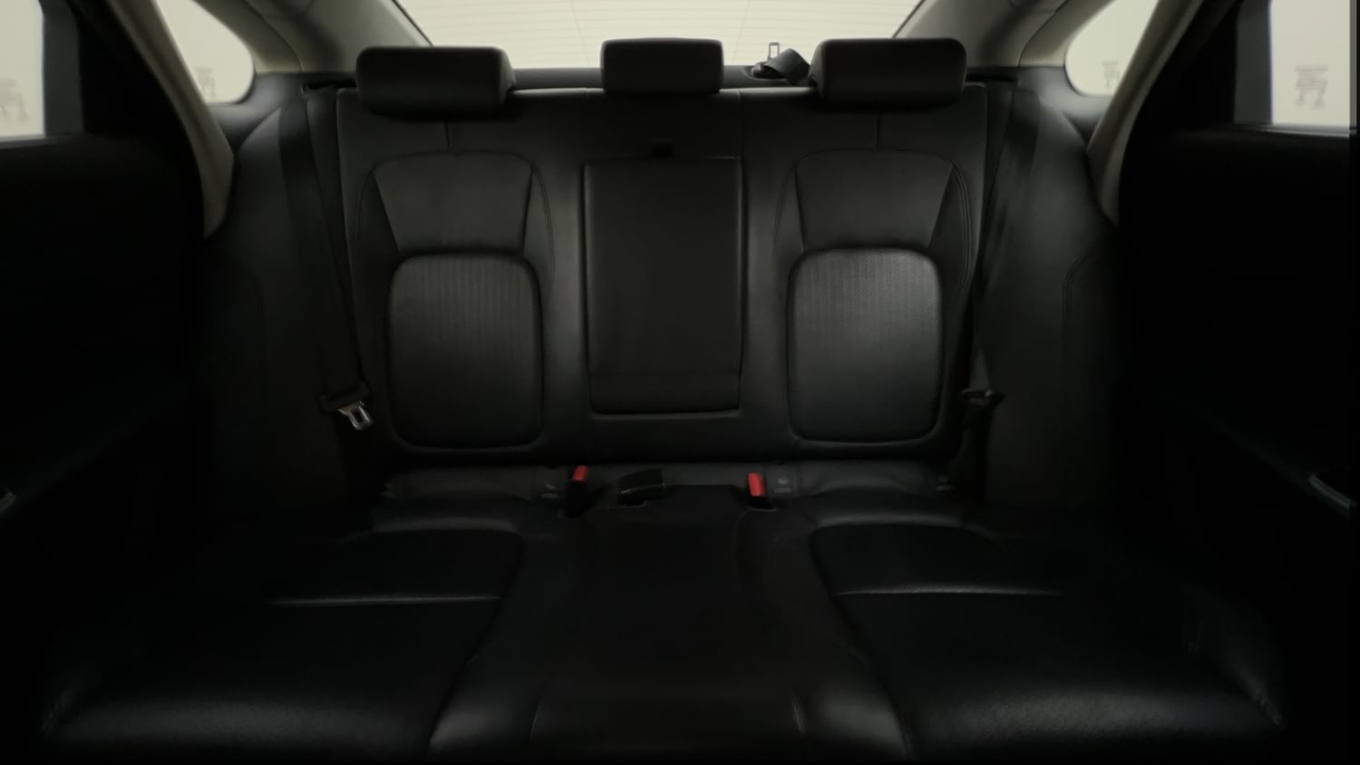 New Jaguar XF interior REAR SEAT CONDITION VIEW