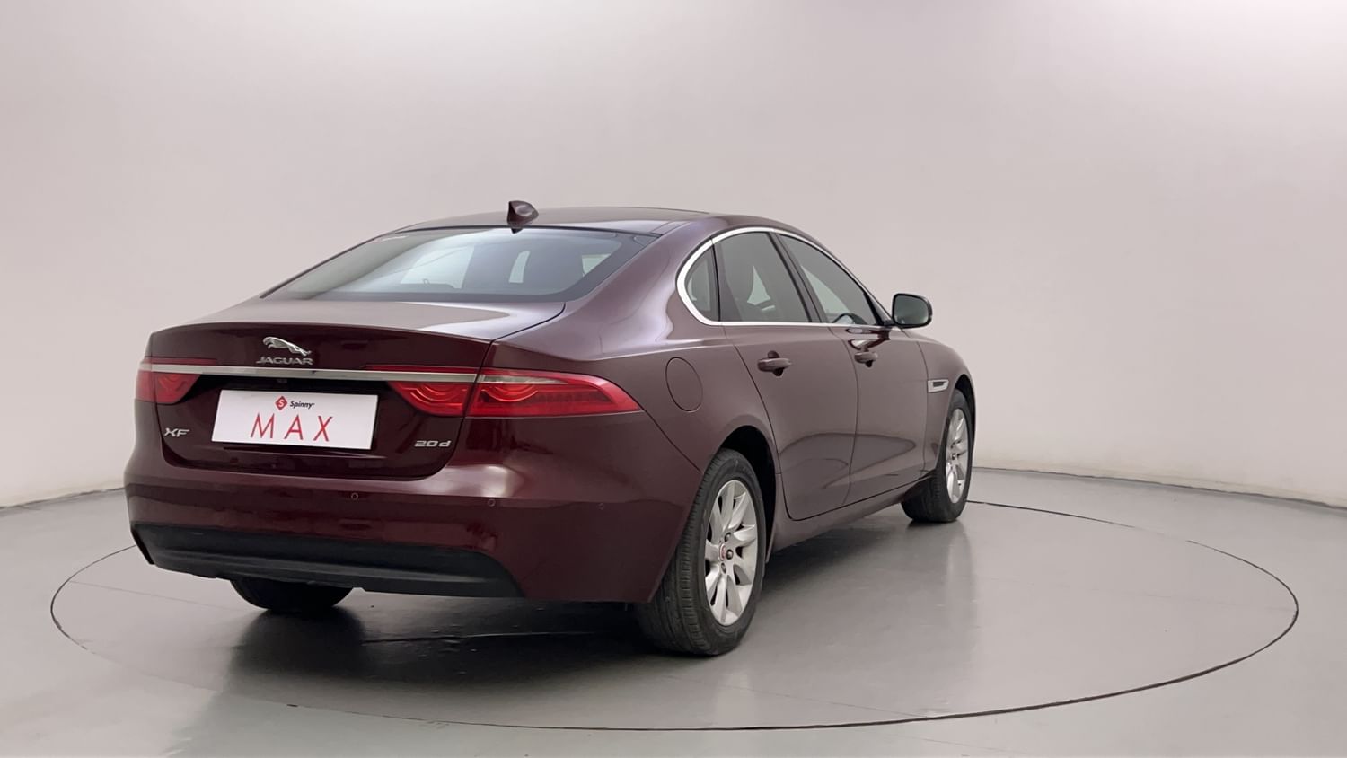 New Jaguar XF exterior RIGHT REAR CORNER VIEW