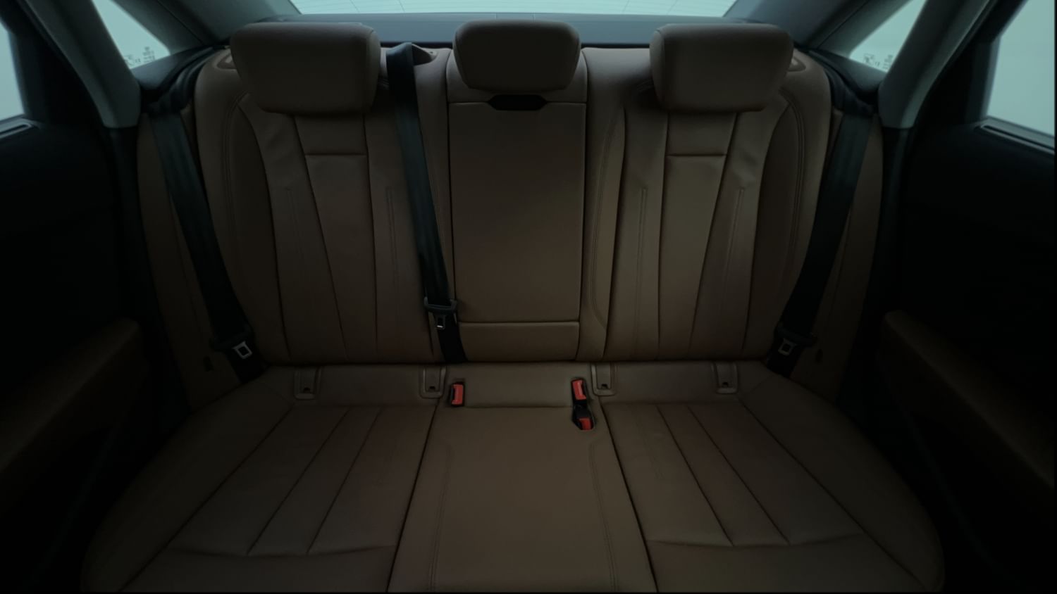 New Audi A4 interior REAR SEAT CONDITION VIEW