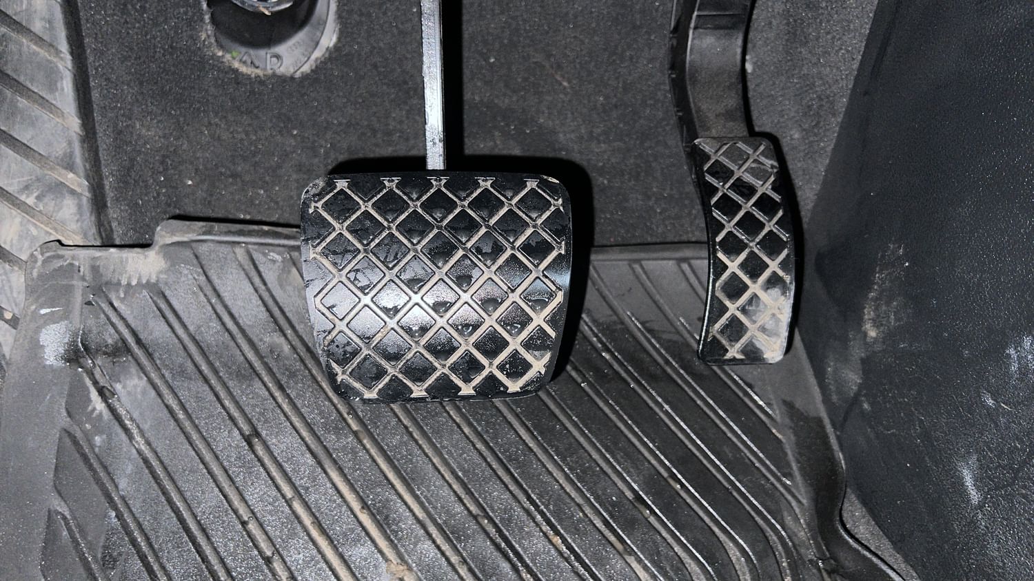 New Audi A4 interior PEDALS VIEW