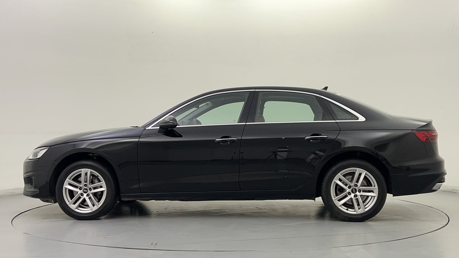 New Audi A4 exterior LEFT SIDE VIEW