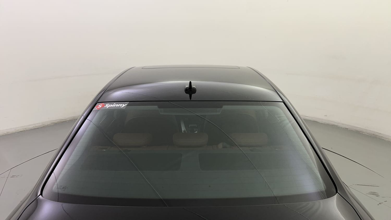 New Audi A4 exterior BACK WINDSHIELD VIEW