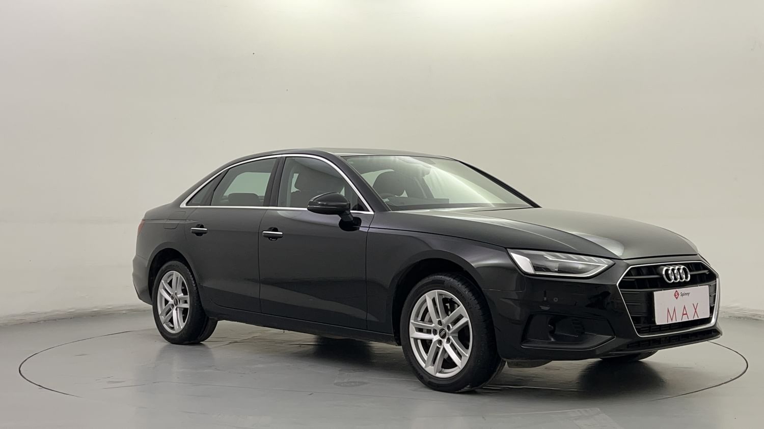 New Audi A4 exterior RIGHT FRONT CORNER VIEW