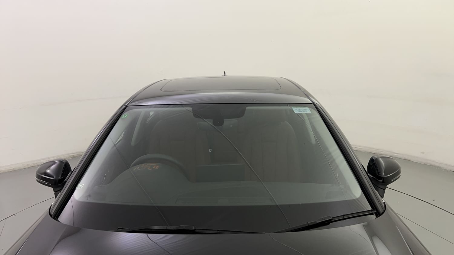 New Audi A4 exterior FRONT WINDSHIELD VIEW