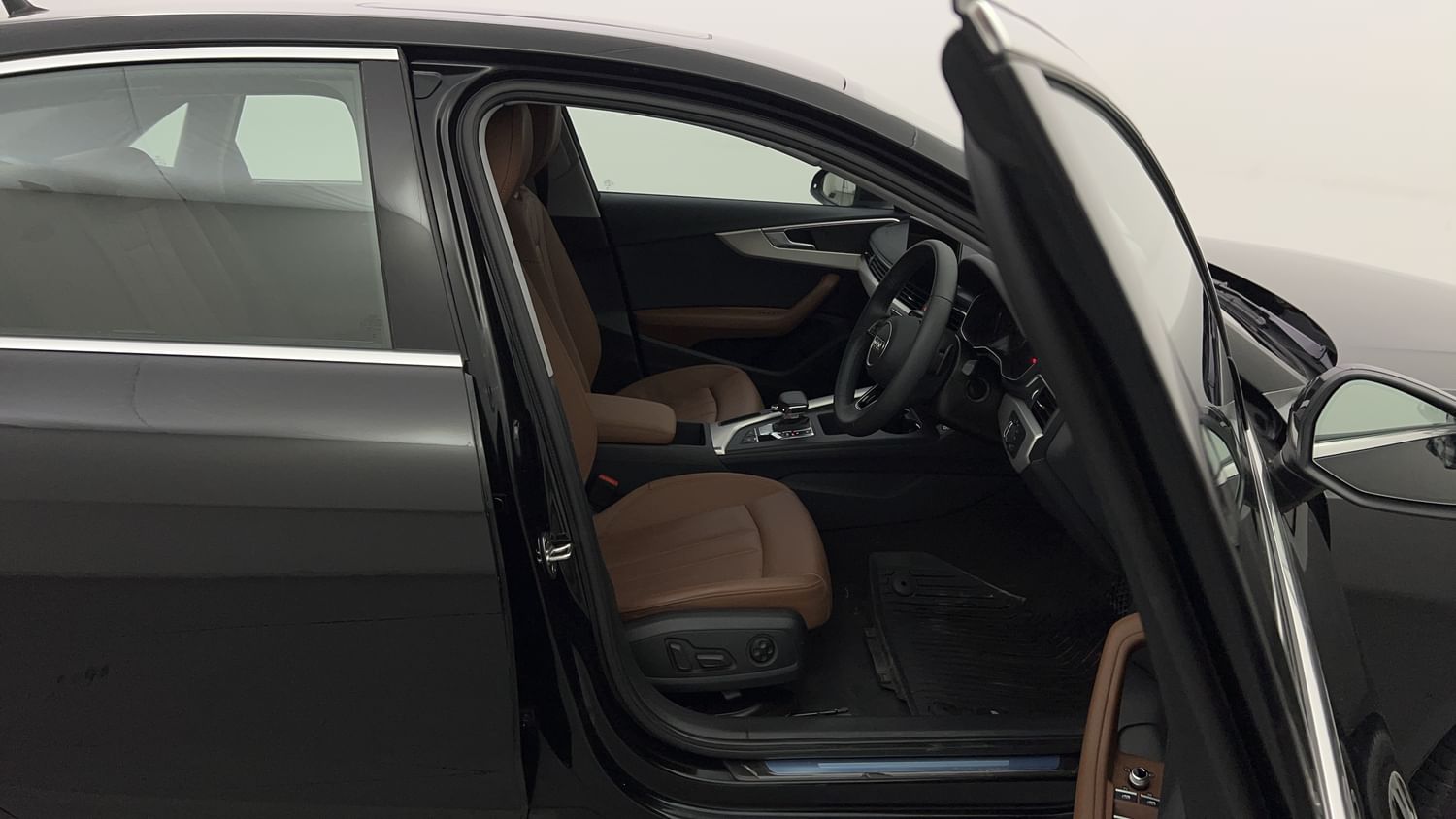 New Audi A4 interior RIGHT SIDE FRONT DOOR CABIN VIEW