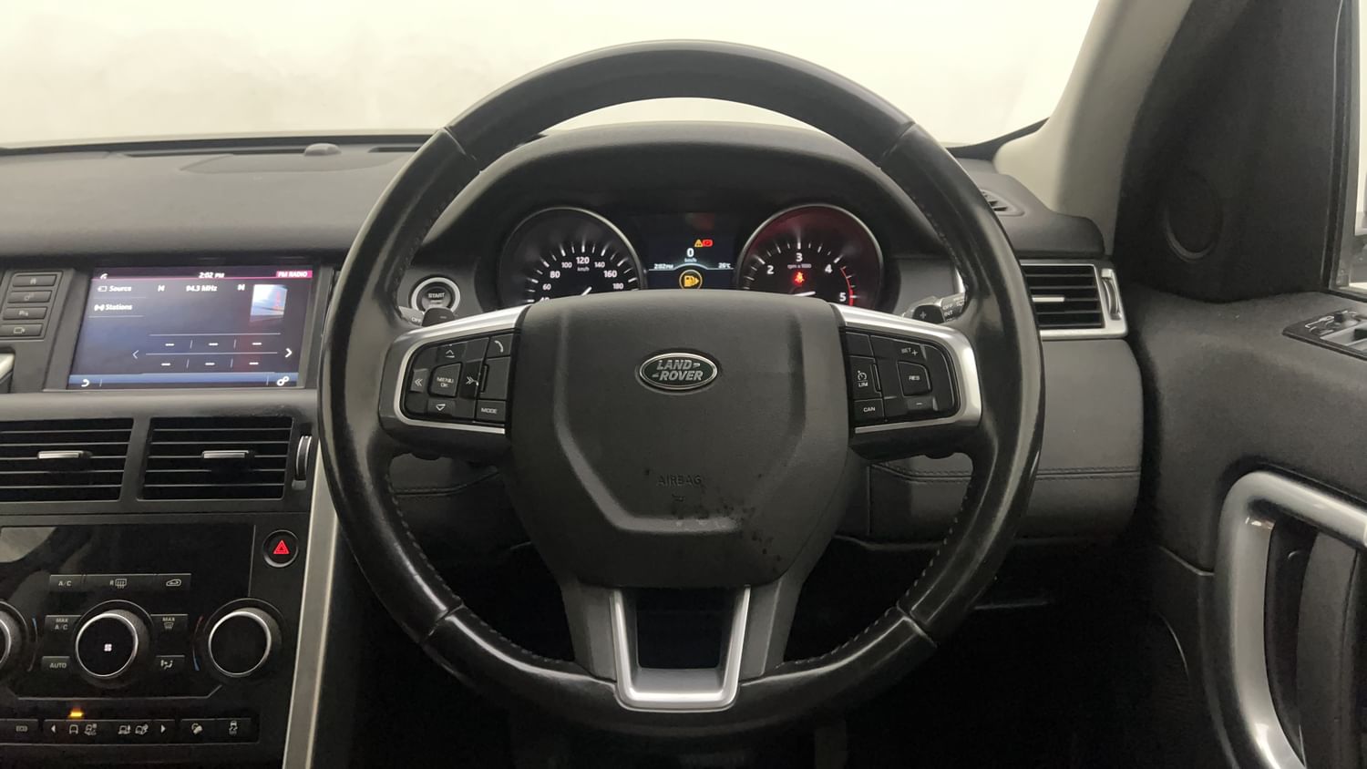 New Land Rover Discovery Sport interior STEERING VIEW