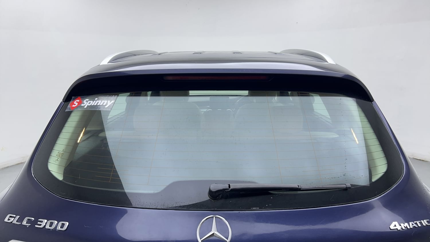 New Mercedes-Benz GLC exterior BACK WINDSHIELD VIEW