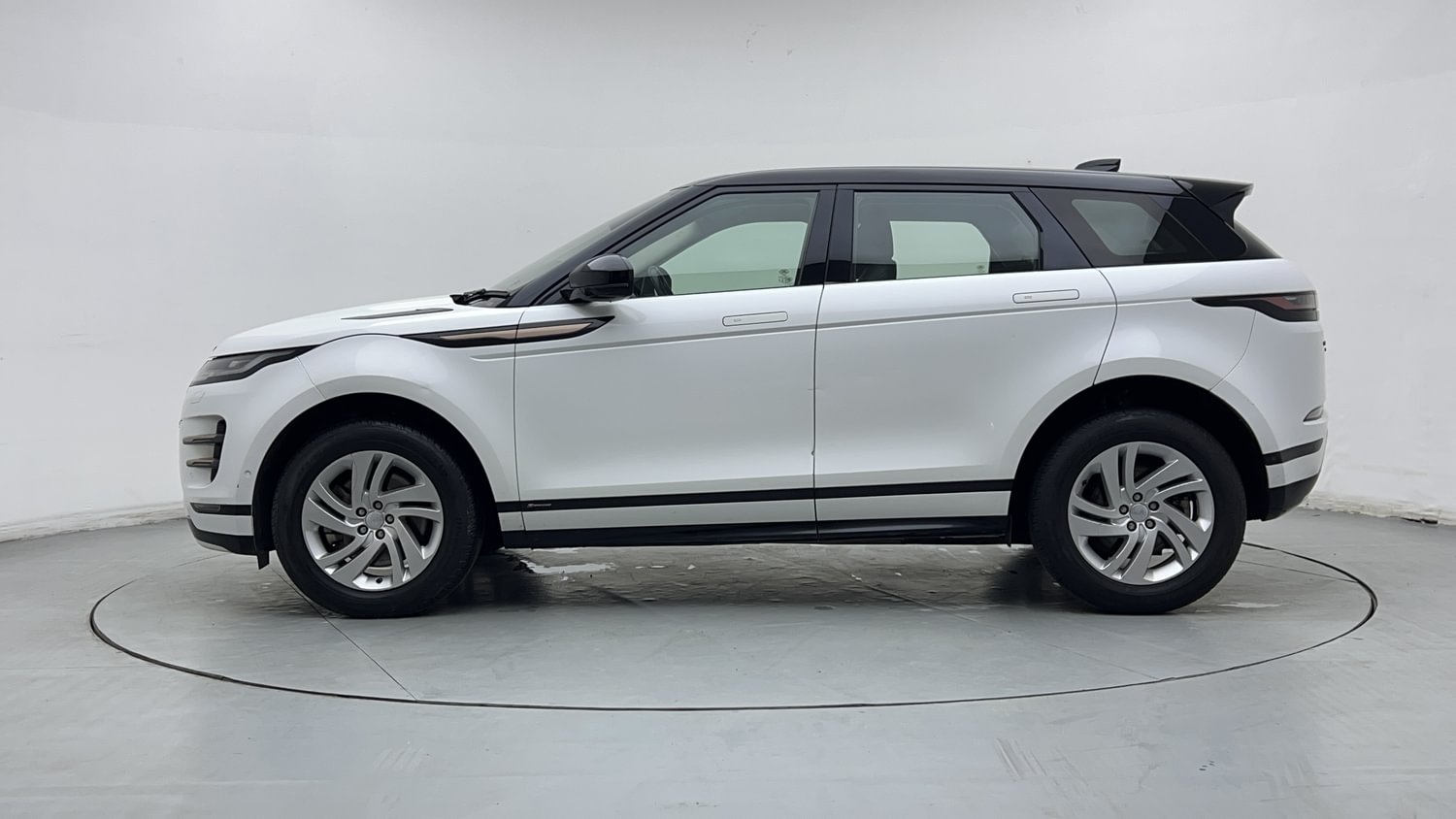 New Land Rover Range Rover Evoque exterior LEFT SIDE VIEW
