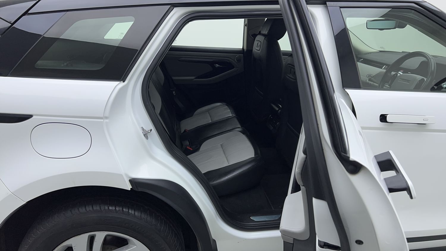 New Land Rover Range Rover Evoque interior RIGHT SIDE REAR DOOR CABIN VIEW