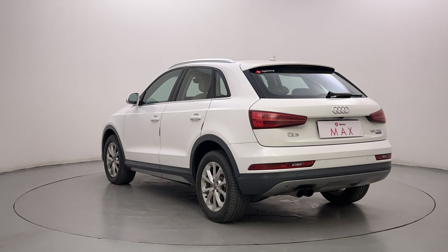 New Audi Q3 exterior LEFT REAR CORNER VIEW