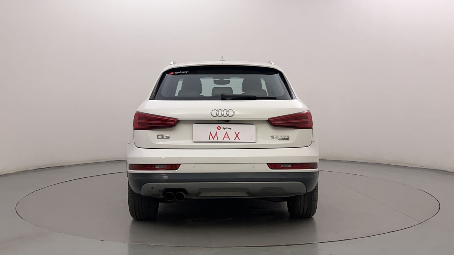 New Audi Q3 exterior BACK VIEW