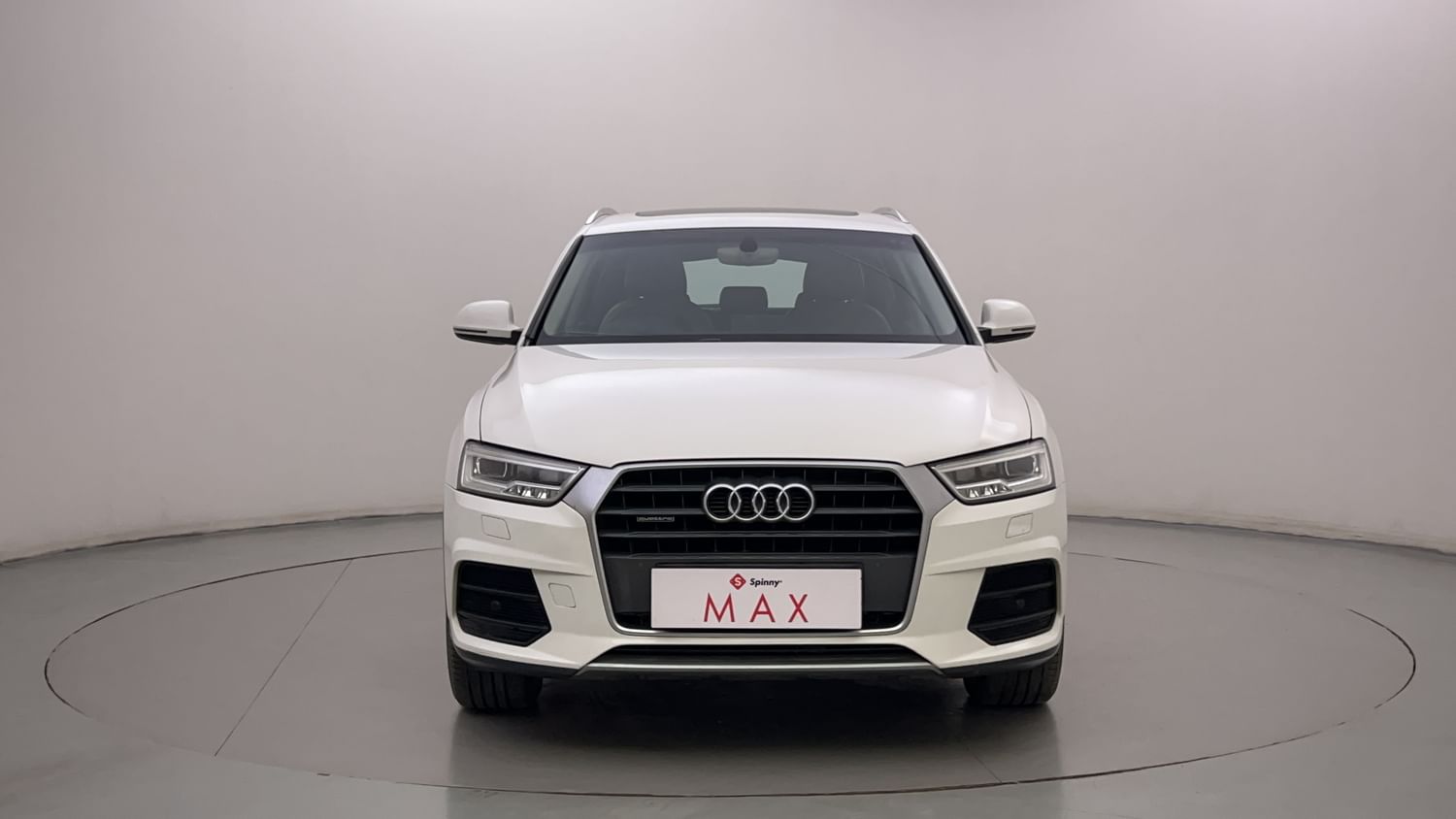New Audi Q3 exterior FRONT VIEW