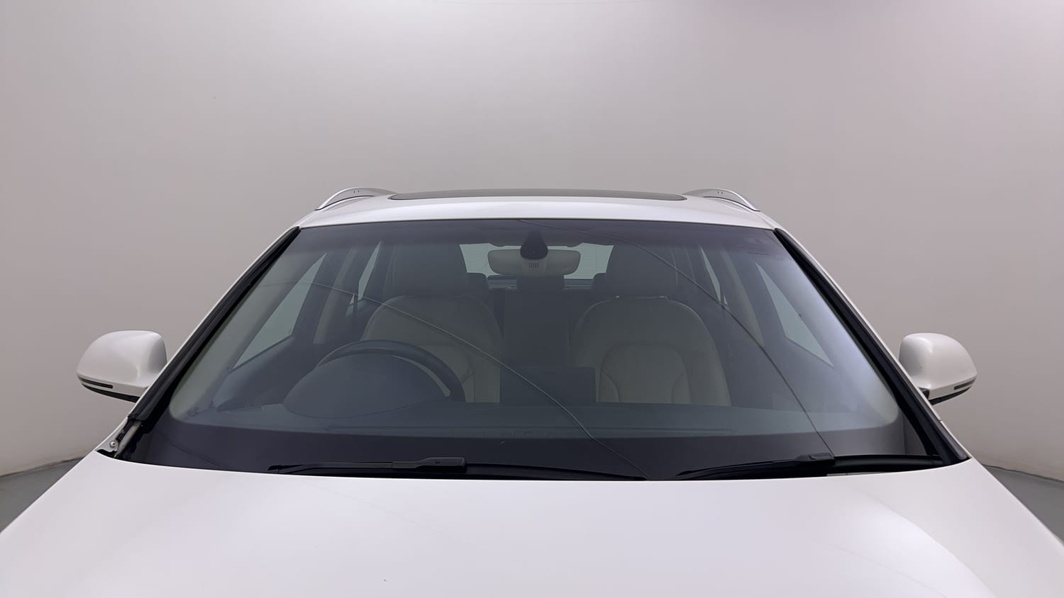 New Audi Q3 exterior FRONT WINDSHIELD VIEW