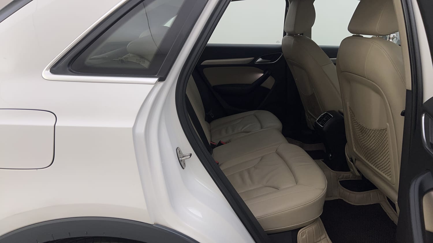 New Audi Q3 interior RIGHT SIDE REAR DOOR CABIN VIEW