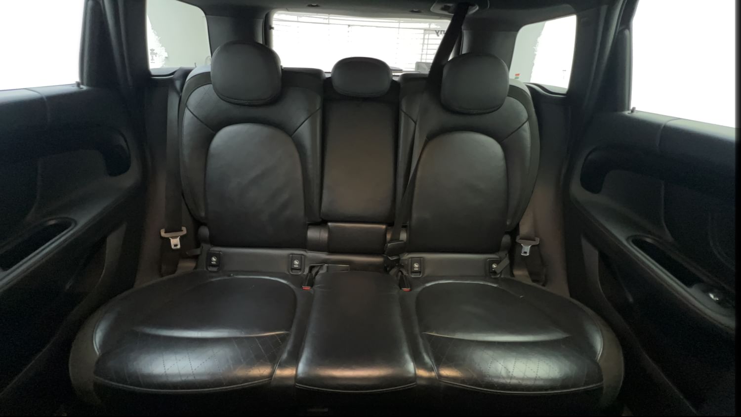 New Mini Countryman interior REAR SEAT CONDITION VIEW