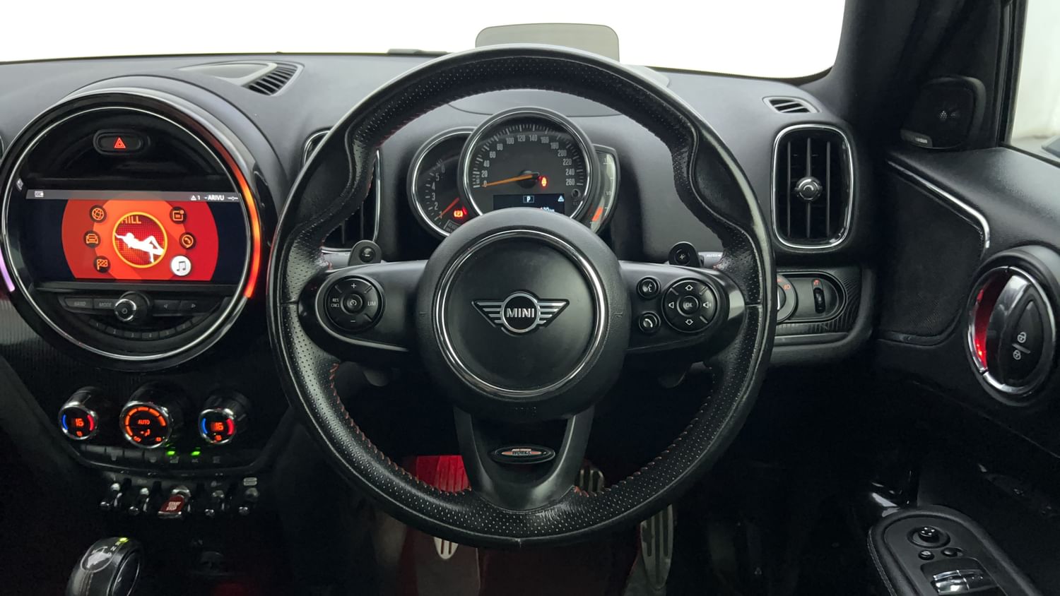 New Mini Countryman interior STEERING VIEW