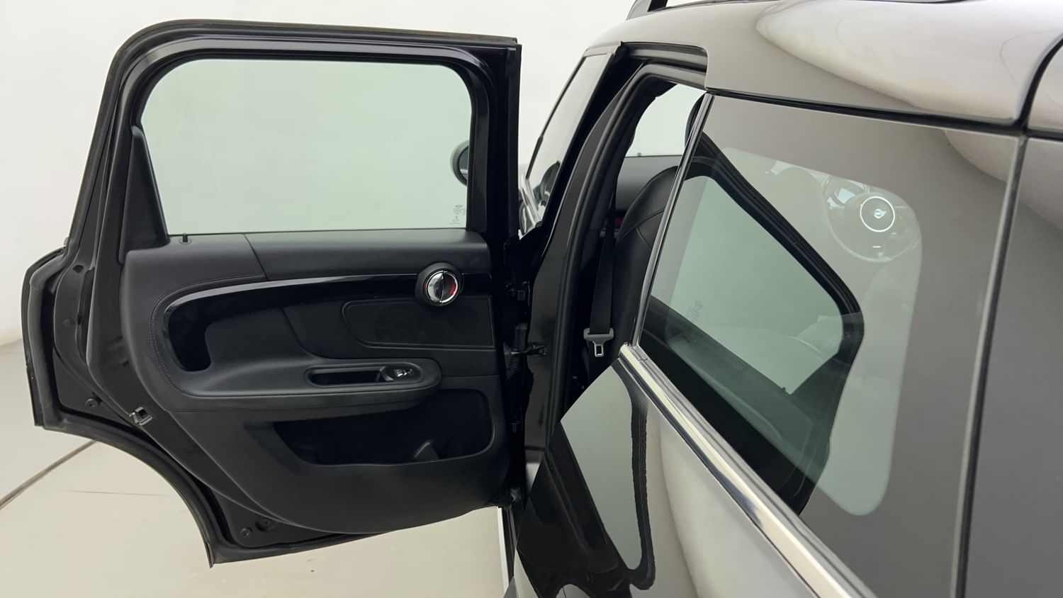 New Mini Countryman interior LEFT REAR DOOR OPEN VIEW