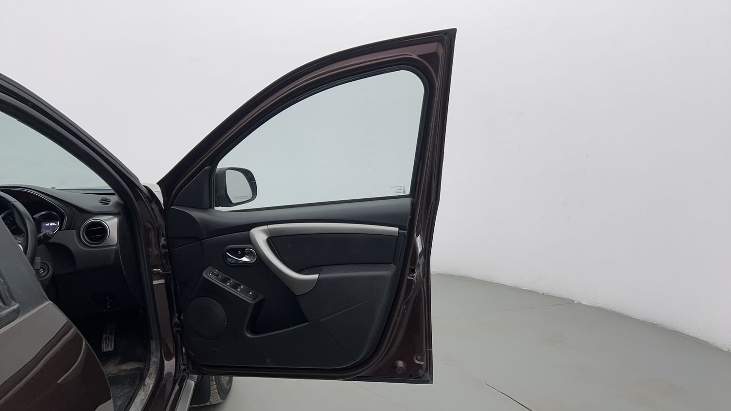 New Renault Duster interior RIGHT FRONT DOOR OPEN VIEW