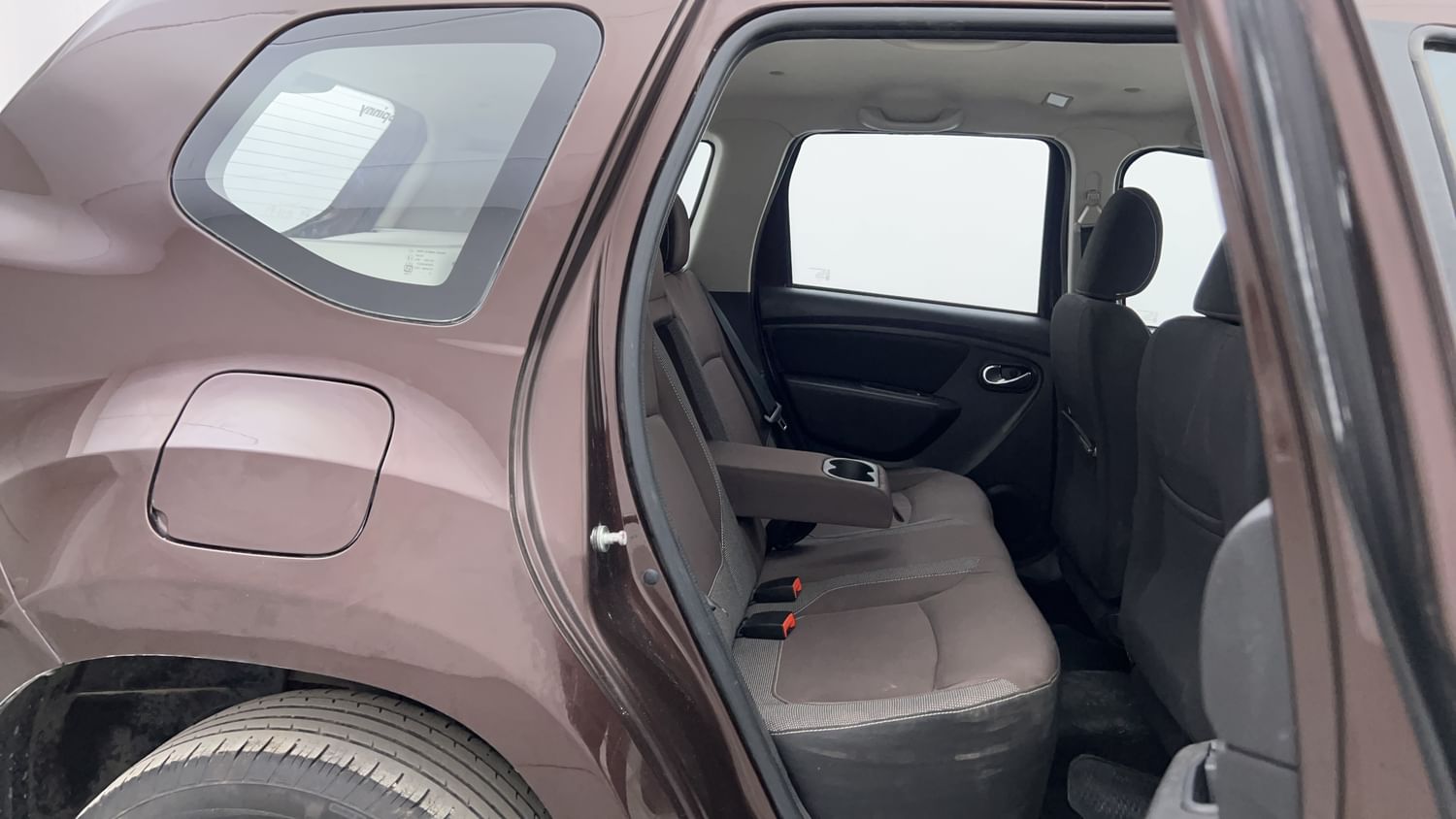 New Renault Duster interior RIGHT SIDE REAR DOOR CABIN VIEW