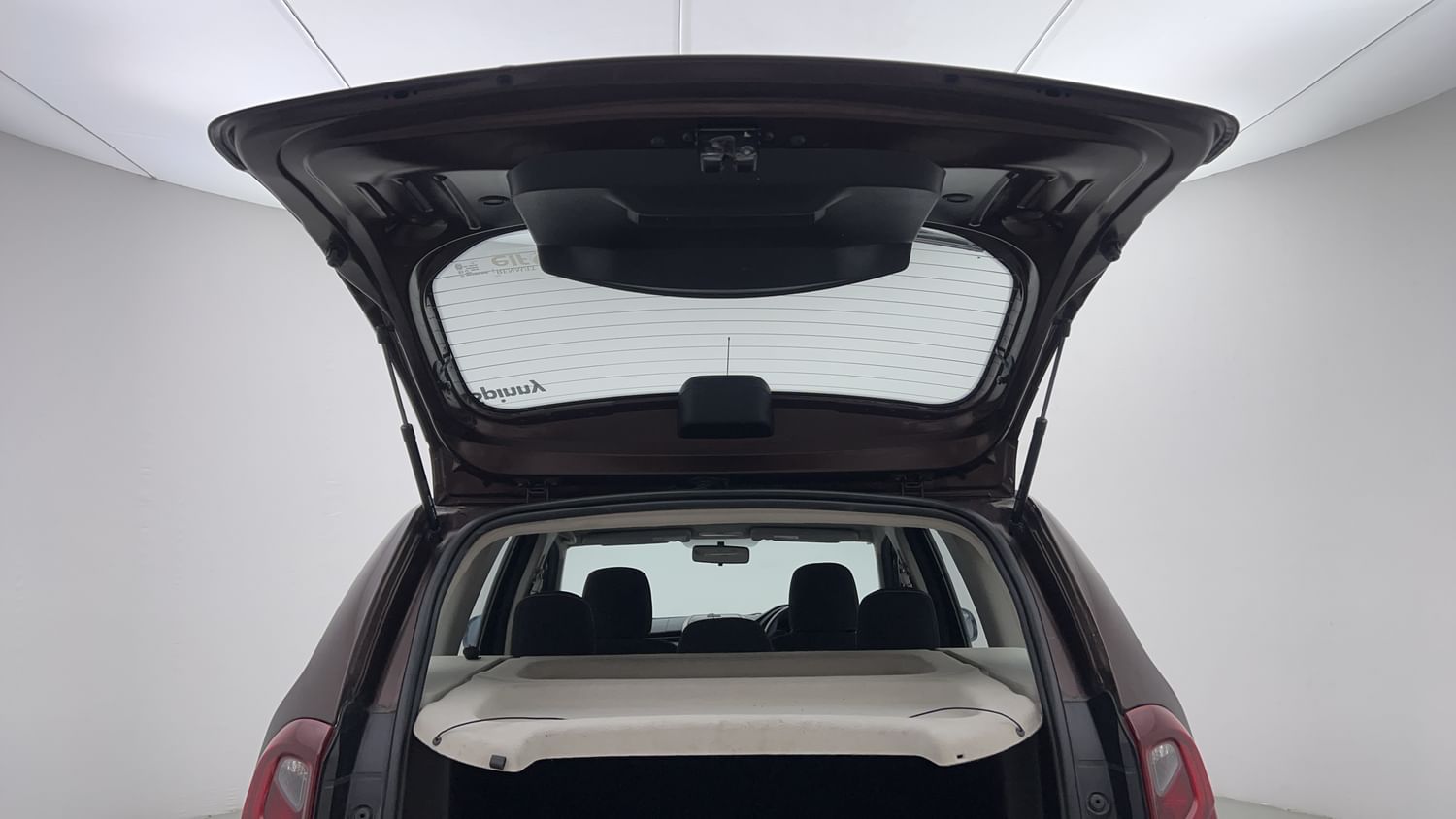 New Renault Duster interior DICKY DOOR OPEN VIEW