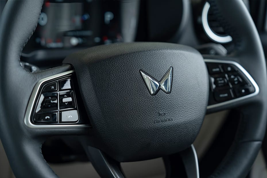 New Mahindra Thar Roxx interior STEERING VIEW