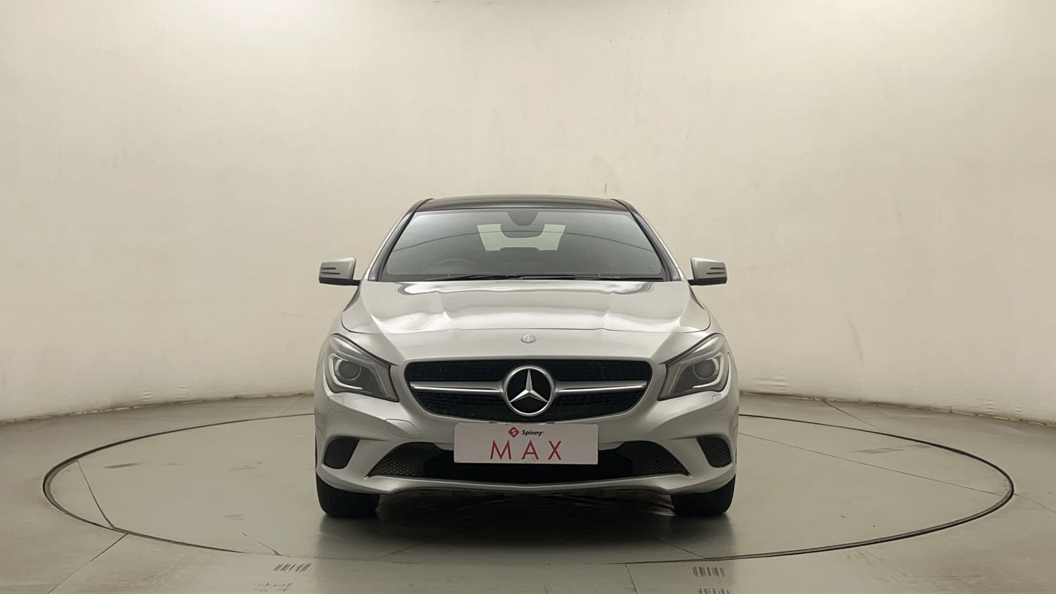 New Mercedes-Benz CLA exterior FRONT VIEW