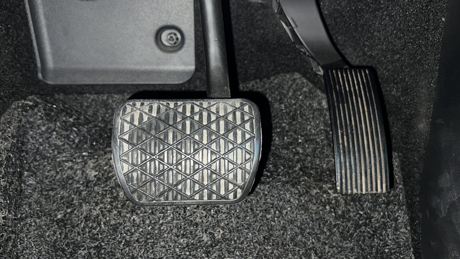 New Mercedes-Benz A-Class interior PEDALS VIEW