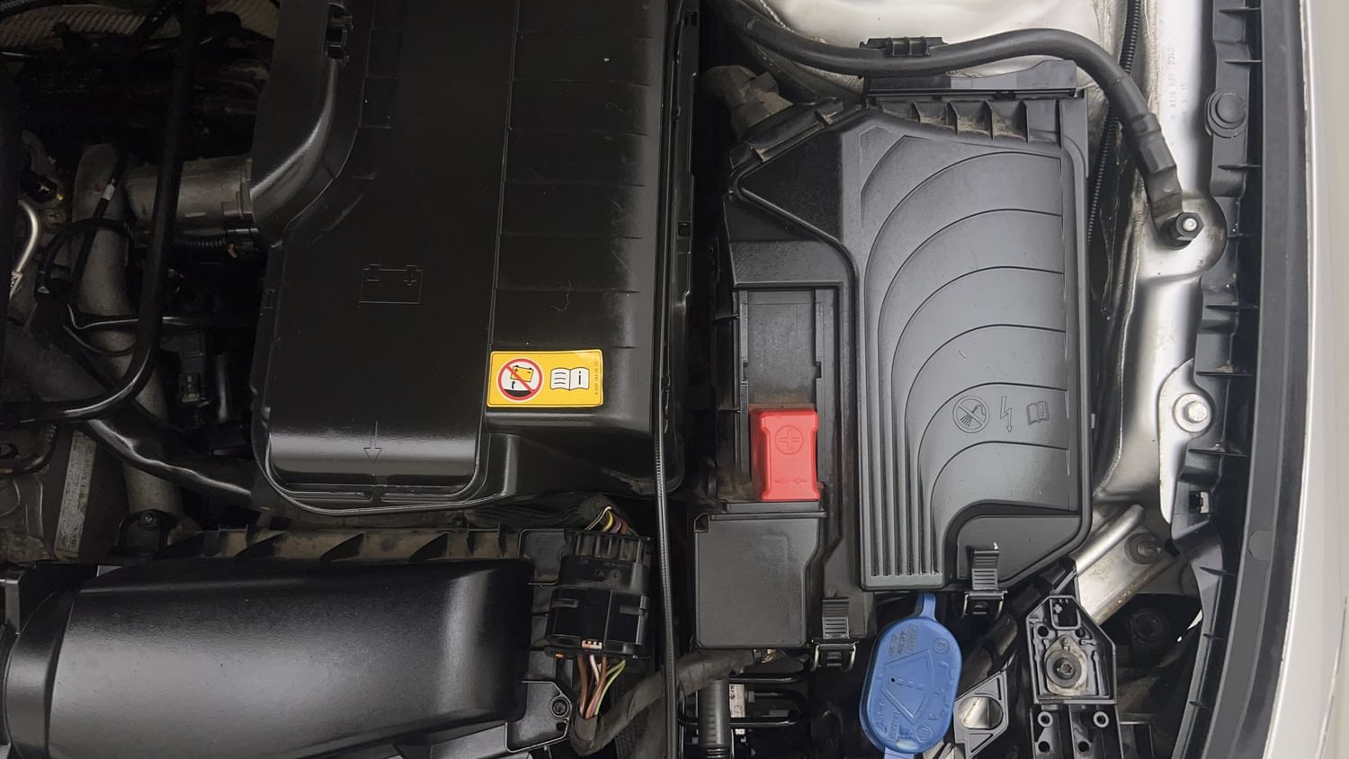 New Mercedes-Benz CLA engine ENGINE LEFT SIDE VIEW