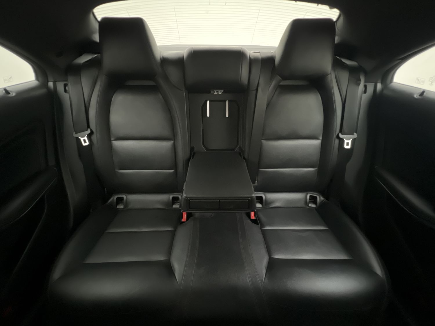 New Mercedes-Benz CLA interior REAR SEAT CONDITION VIEW
