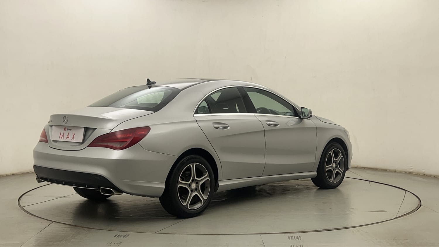 New Mercedes-Benz CLA exterior RIGHT REAR CORNER VIEW