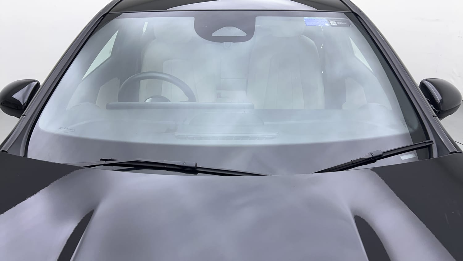 New Mercedes-Benz A-Class exterior FRONT WINDSHIELD VIEW