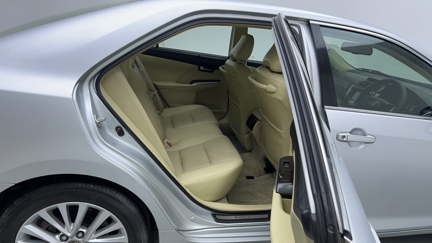 New Toyota Camry interior RIGHT SIDE REAR DOOR CABIN VIEW