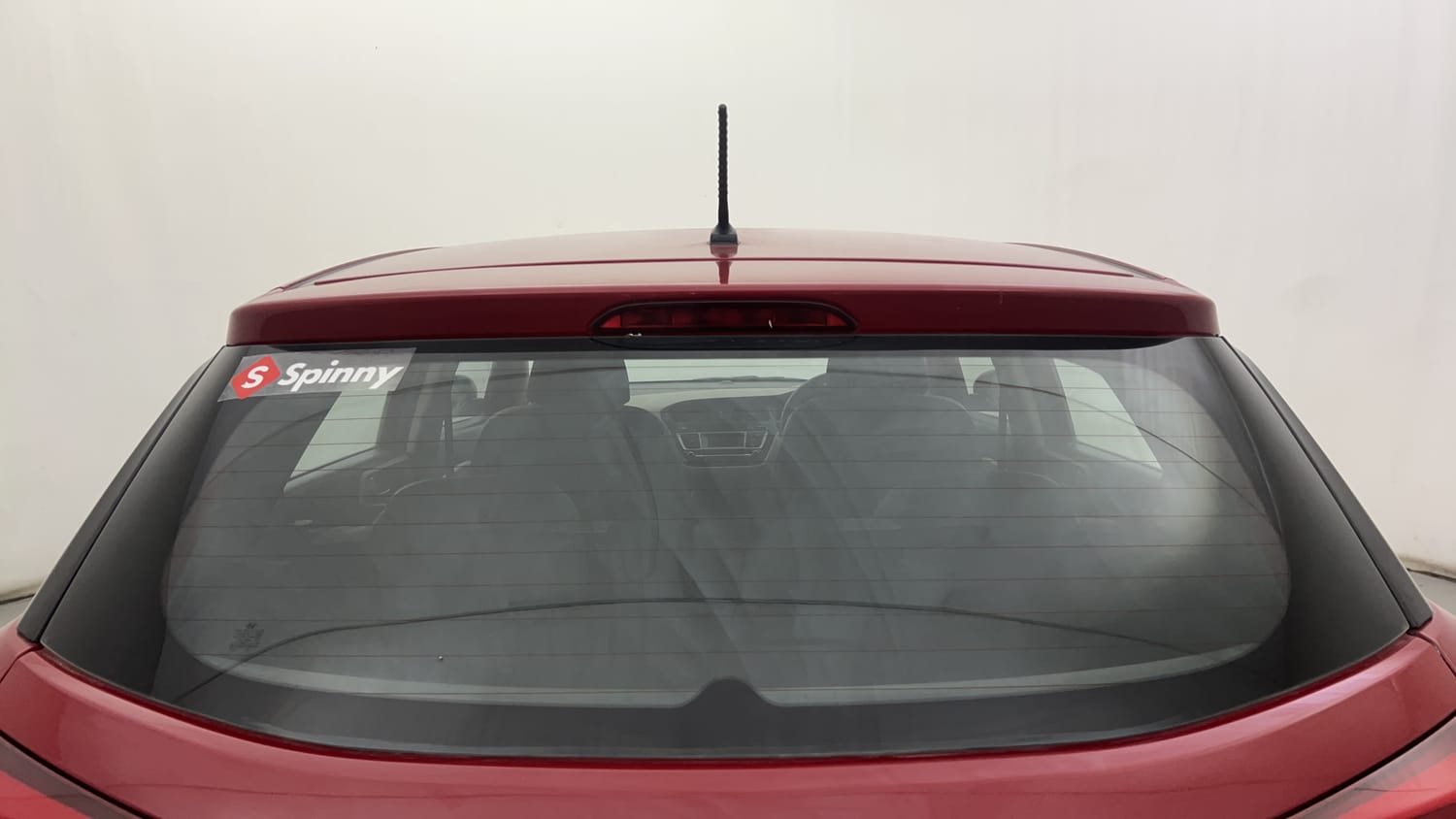 New Hyundai Elite i20 exterior BACK WINDSHIELD VIEW