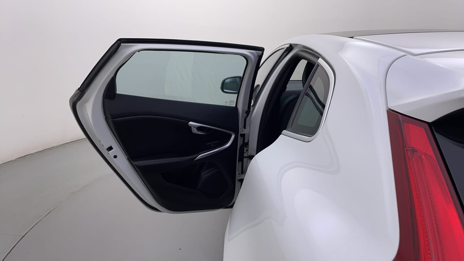 New Volvo V40 interior LEFT REAR DOOR OPEN VIEW