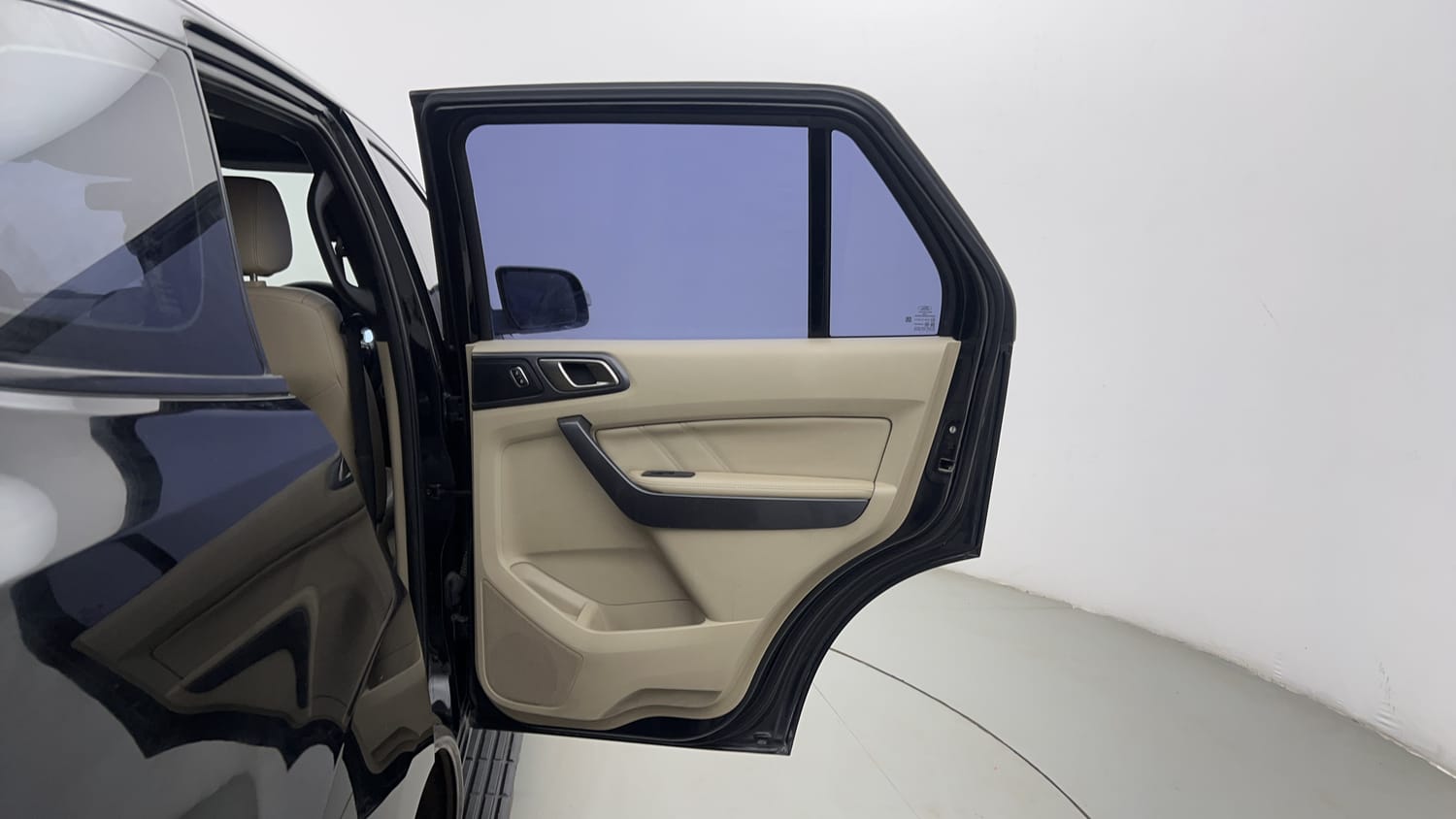 New Ford Endeavour interior RIGHT REAR DOOR OPEN VIEW