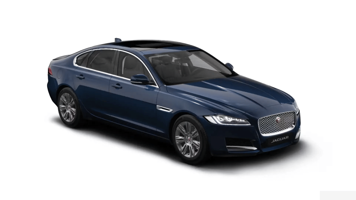 New Jaguar XF Portofino Blue Metallic