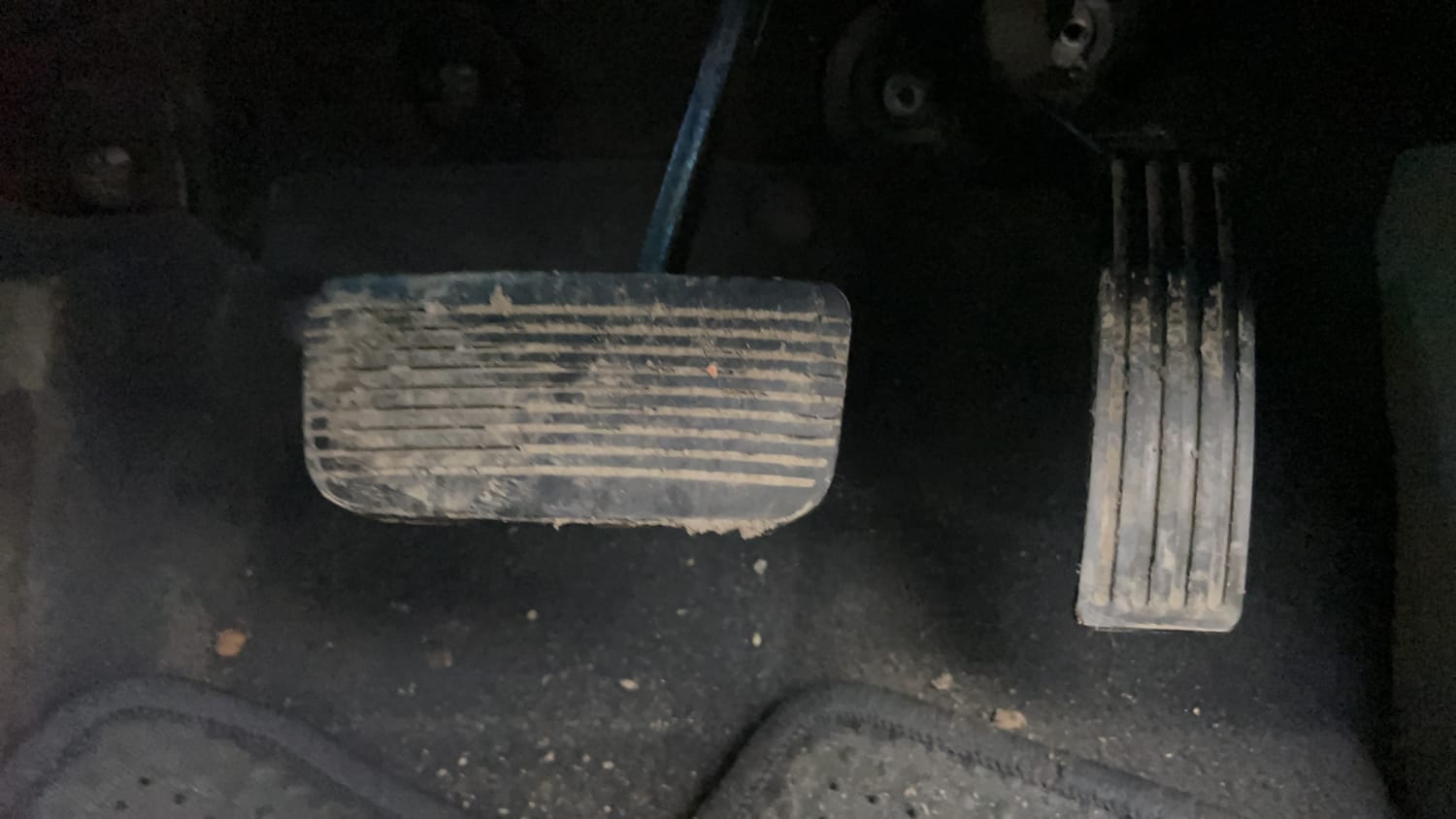 New Ford Endeavour interior PEDALS VIEW