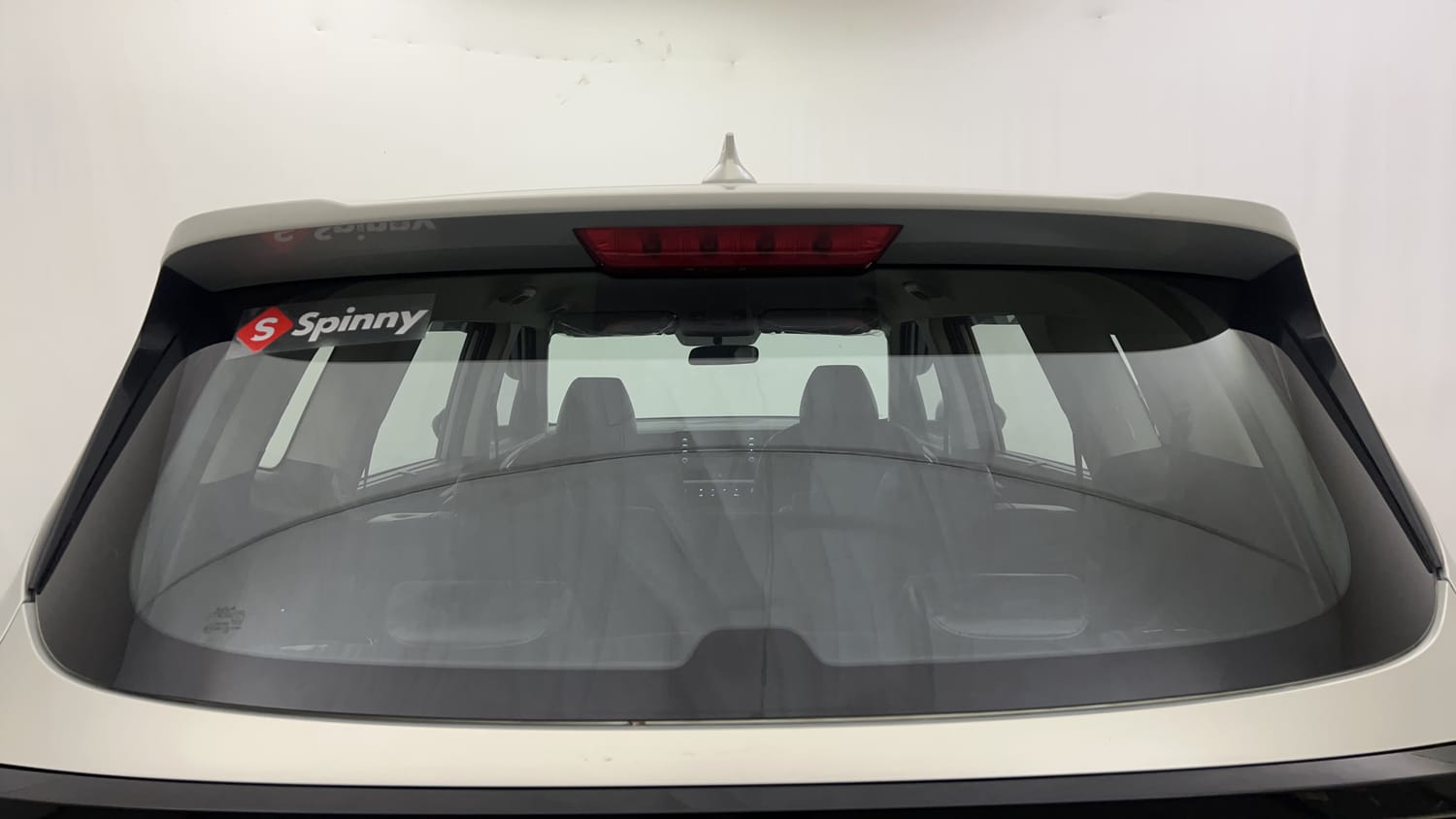 New Kia Carens Clavis exterior BACK WINDSHIELD VIEW