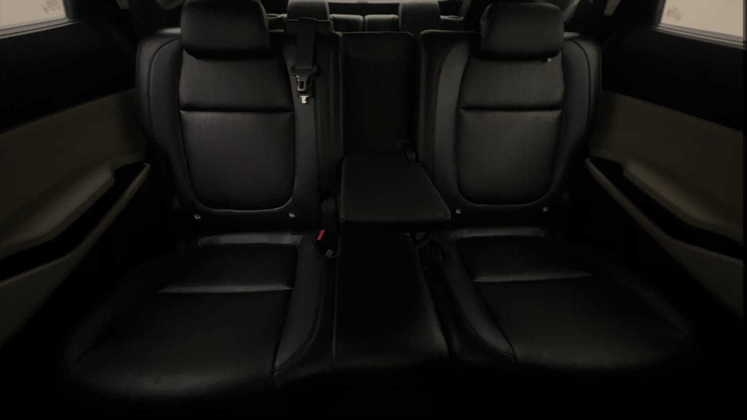 New Kia Carens Clavis interior REAR SEAT CONDITION VIEW