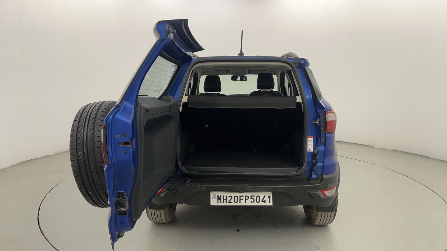 New Ford EcoSport interior DICKY DOOR OPEN VIEW