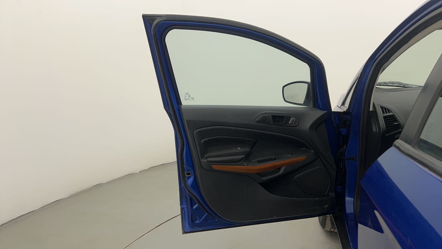 New Ford EcoSport interior LEFT FRONT DOOR OPEN VIEW