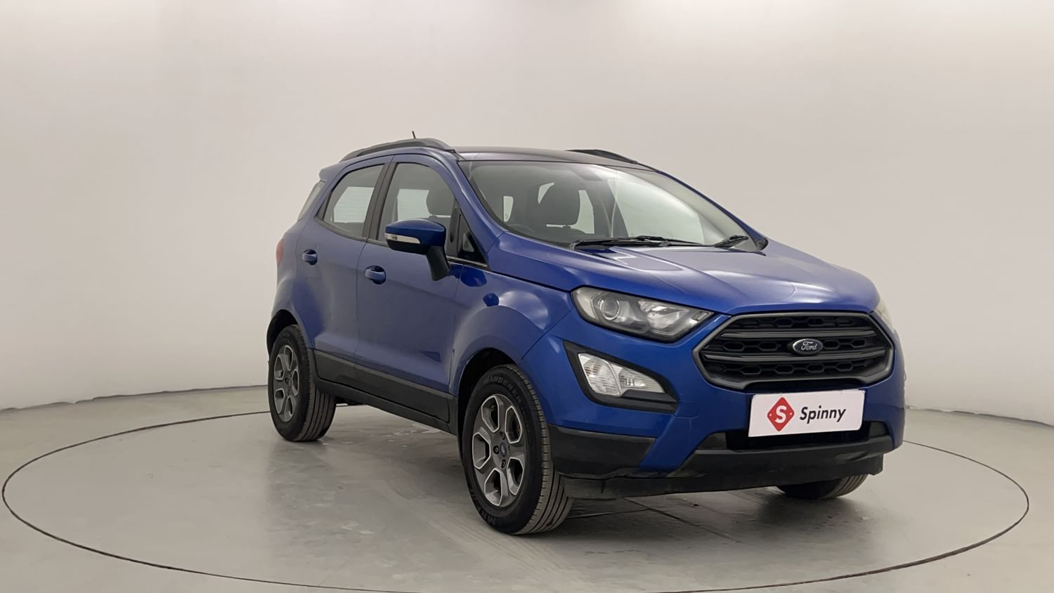 New Ford EcoSport exterior RIGHT FRONT CORNER VIEW