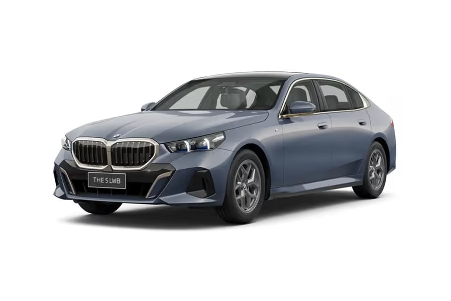 New BMW 5 Series Sparkling Cooper Grey