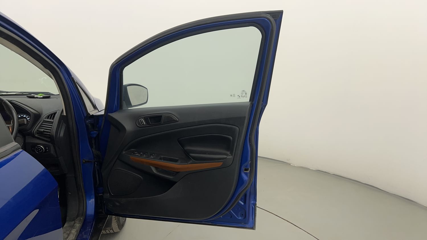 New Ford EcoSport interior RIGHT FRONT DOOR OPEN VIEW
