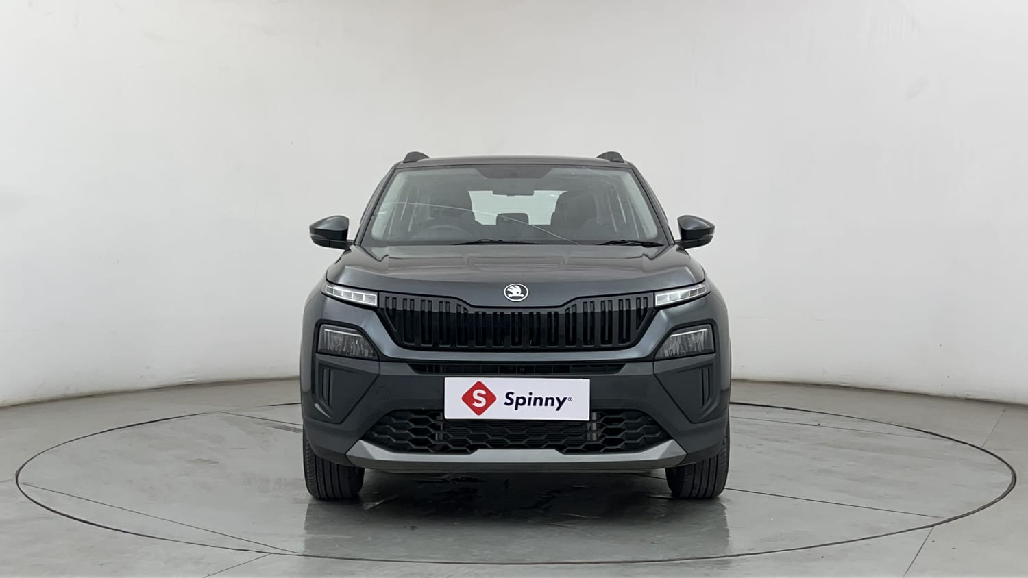 New Skoda Kylaq exterior FRONT VIEW
